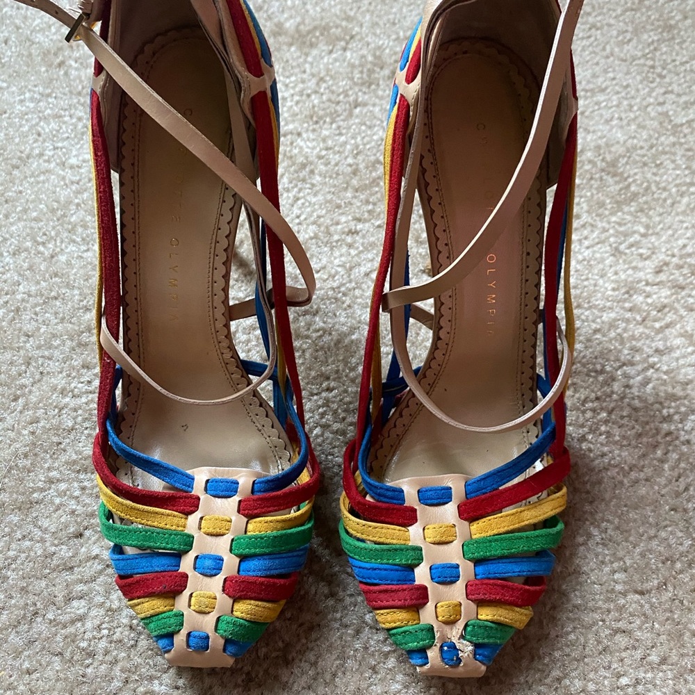 Charlotte Olympia shoes, size 6